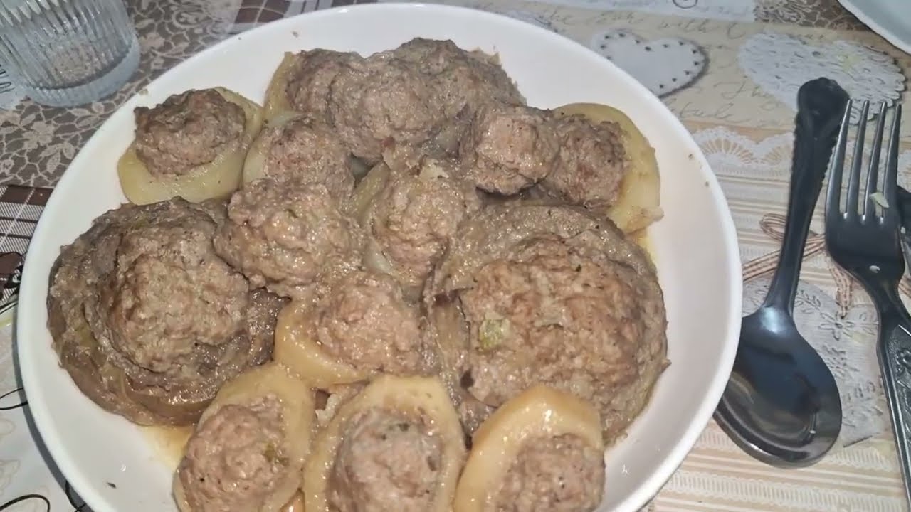 اليوم 04: دولمة البطاطا و قرناع تجي مجممرة الله الله بالطبع #دولمة #وصفات #رمضان_يجمعنا 