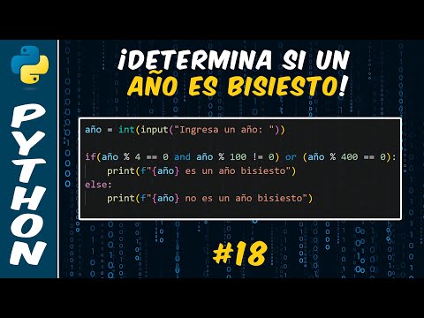 How to Determine if a Year is a Leap Year in Python | #18