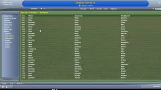 Football Manager 2005 (Running on Windows 10) screenshot 3