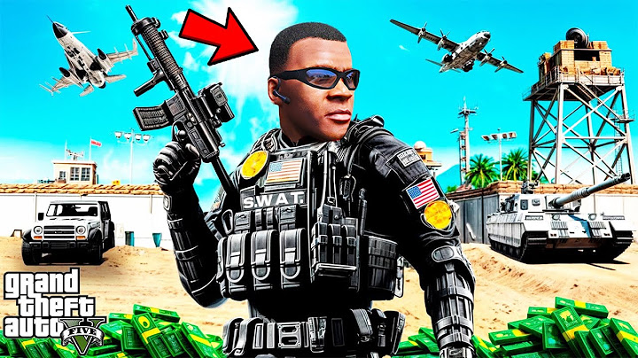 Franklin Become Powerful SWAT Hero In GTA 5 | SHINCHAN and CHOP