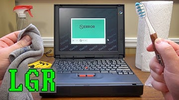 LGR - Restoring a 1997 IBM ThinkPad 380XD