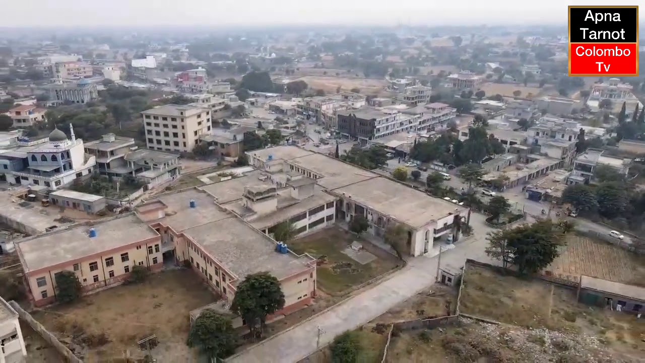 Dadyal Bhaloot | Beautifull drone view | Also view of Bhaloot village