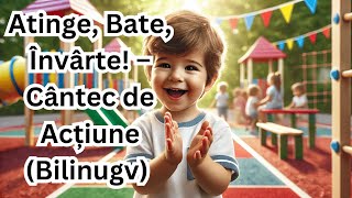 Atinge, Bate, Învârte Cântec De Acțiune Bilingv Pentru Copii