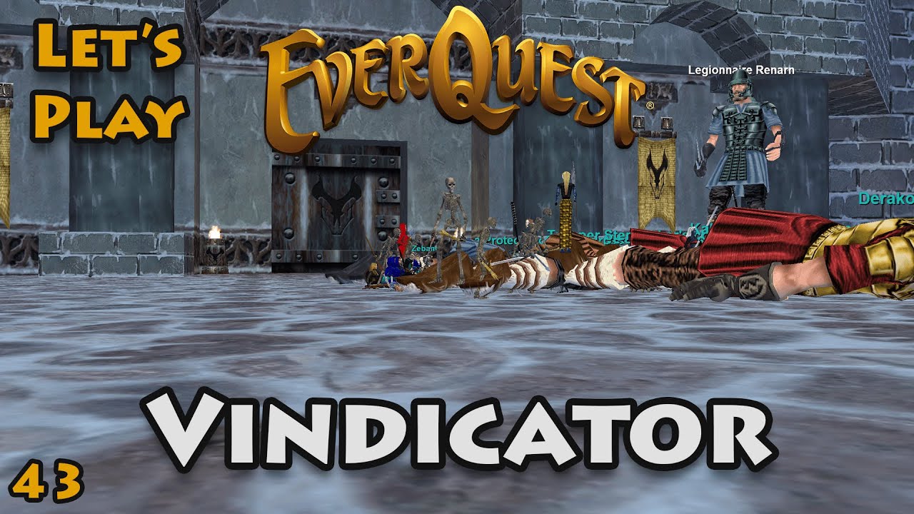 Let's Play Everquest 43 Derakor the Vindicator YouTube