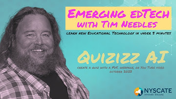Emerging EdTech with Tim Needles: Quizizz AI