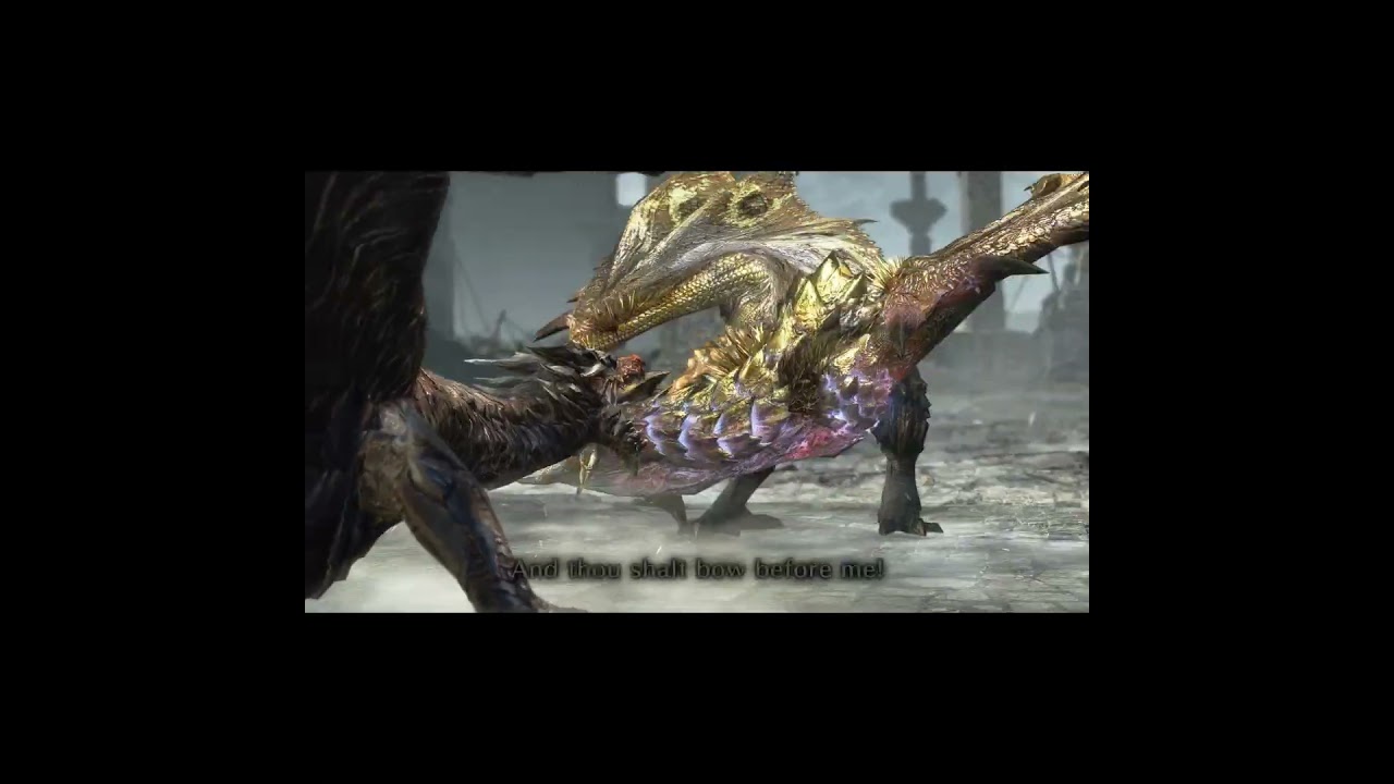 Gold Rathian the Illustrious Queen Monster Intro!!! | Monster Hunter Rise Sunbreak