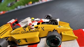 Legendary Formula 1 Cars in Epic Battle: Lotus 99T X Lotus 87 X Mclaren MP4/9 X Mclaren MP4/14