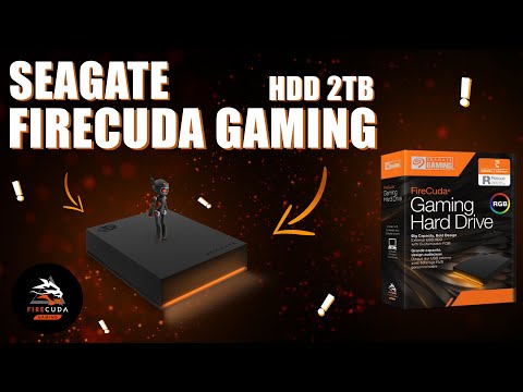 Распаковка Seagate FireCuda Gaming Hard Drive 2TB из Rozetka