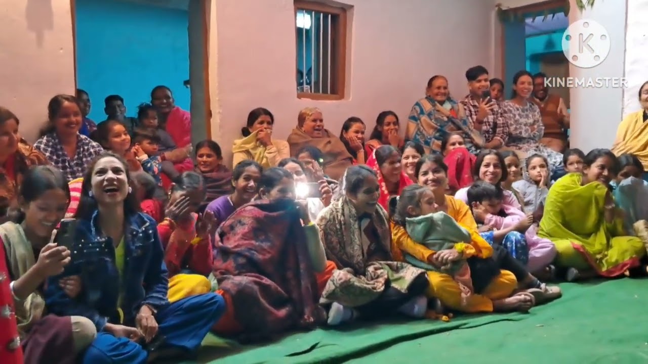 न्यूतेर की रात को देबराडी मे सबको घुती भाई ने हंसा हंसा कर लोटपोट किया,