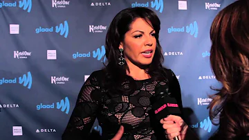 Sara Ramirez from Grey's Anatomy at the GLAAD Awards