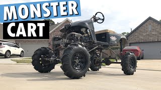 Monster Golf Cart Build Part 5 Brakes Get Installed | Bare Metal Fabrication