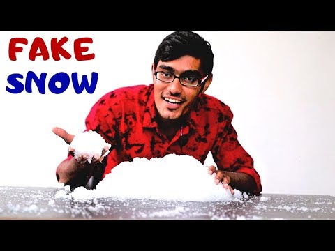 Zo maak je thuis nep sneeuw – FAKE SNEEUW |
