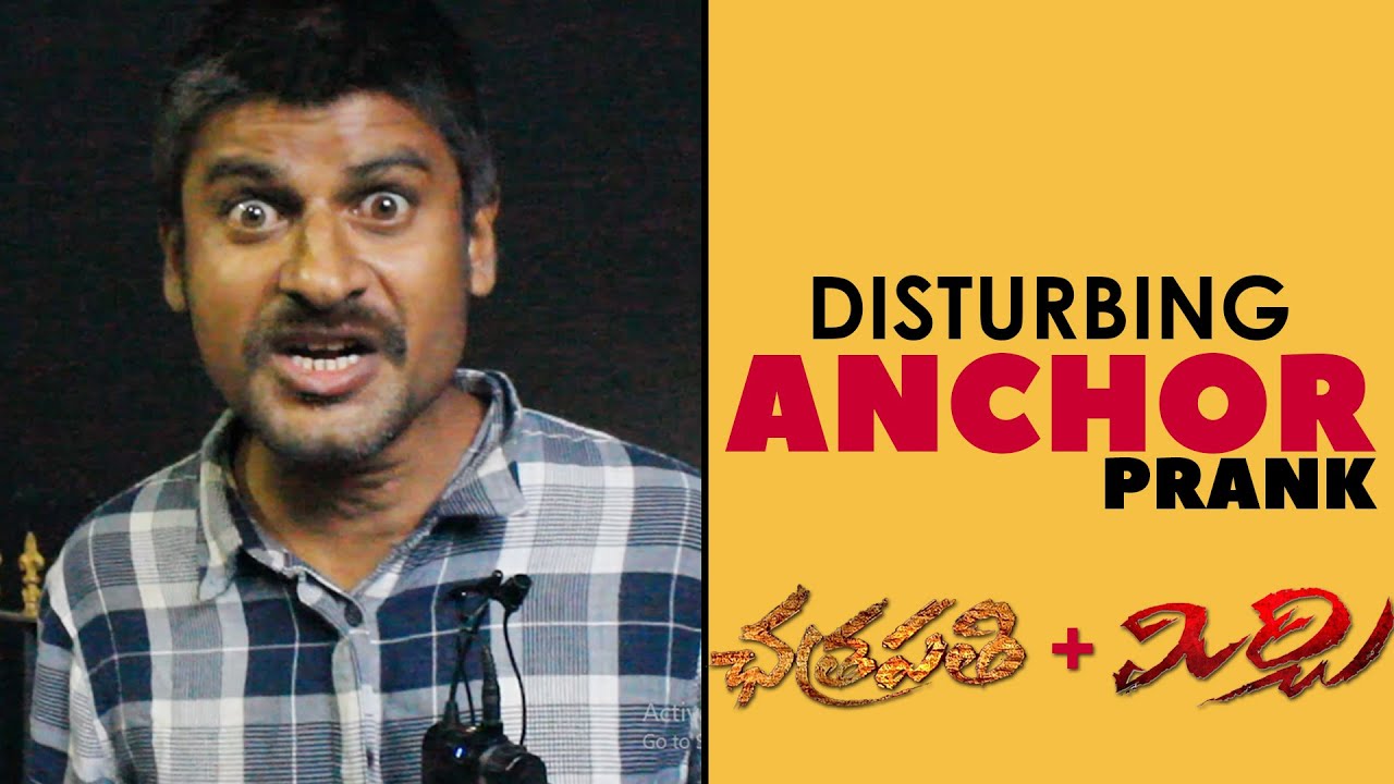 Disturbing Anchor Prank in TELUGU | Telugu Pranks | Pranks in Hyderabad