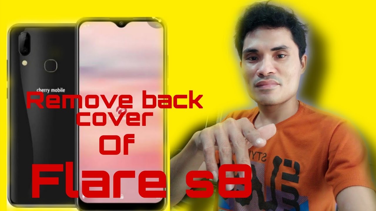 How to remove back cover of chery mobile 