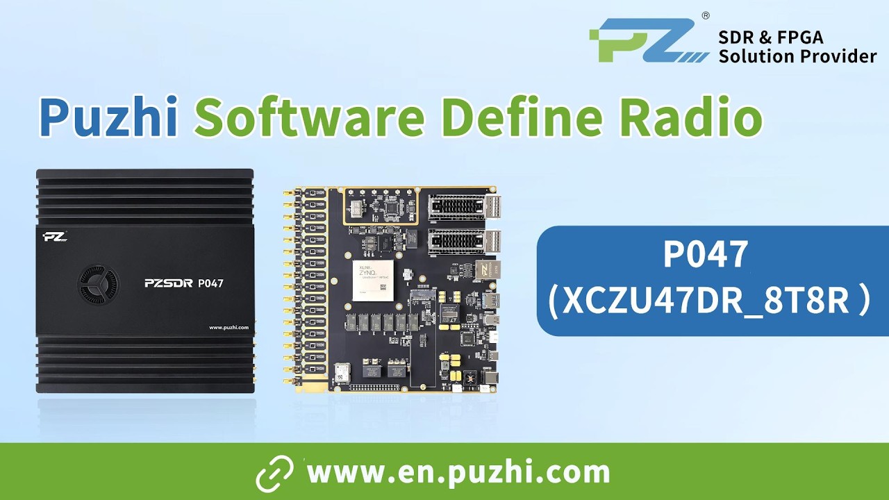 PZSDR P047 RF-ADC and RF-DAC | Crowd Supply