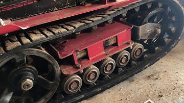 Replace the tracks DIY Toro Dingo TX 575