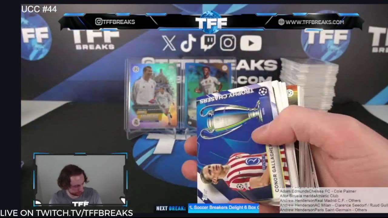 SOCCER BOX BREAKS! !DISCORD