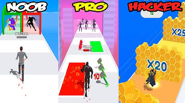 Hero Verse Run - NOOB vs PRO vs HACKER