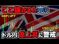 買いトレーダーの抜けて欲しくない心理的な節目｜失望売りに乗る取引戦略【ポンド円/ドル円】