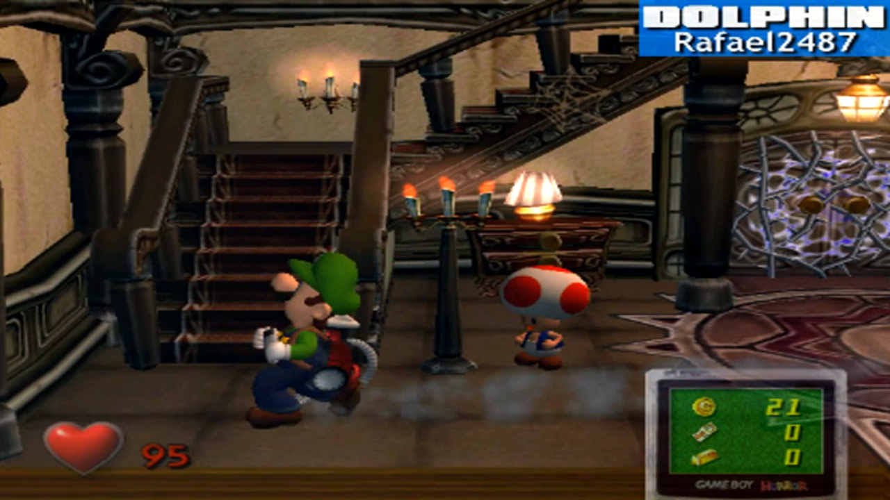 Luigi's Mansion (4K / 2160p / Texture Pack), Dolphin Emulator 5.0-15697