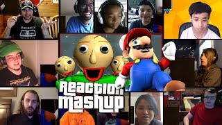 SMG4: If Mario was in... Baldi's Basics REACTIONS MASHUP