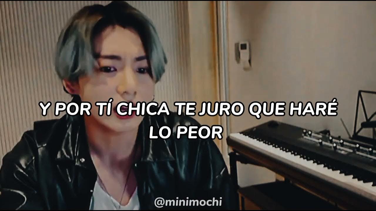 At My Worst jungkook (cover)(letra español){lyrics} YouTube