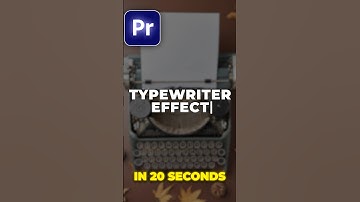 How to Make TYPEWRITER Effect in Premiere Pro