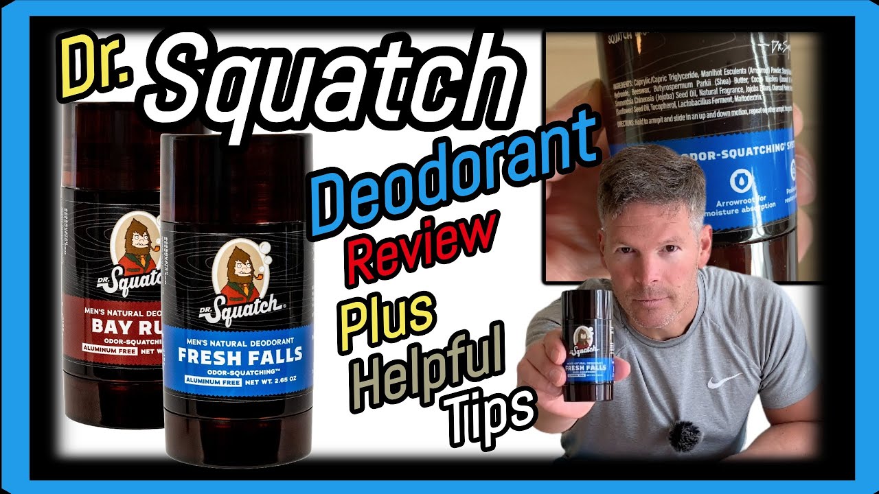 Dr. Squatch Natural Deodorant for Men