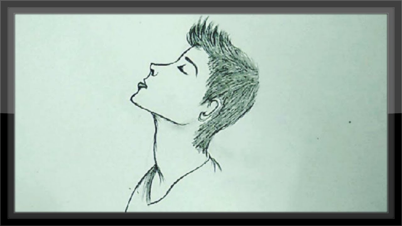 cool guy drawing