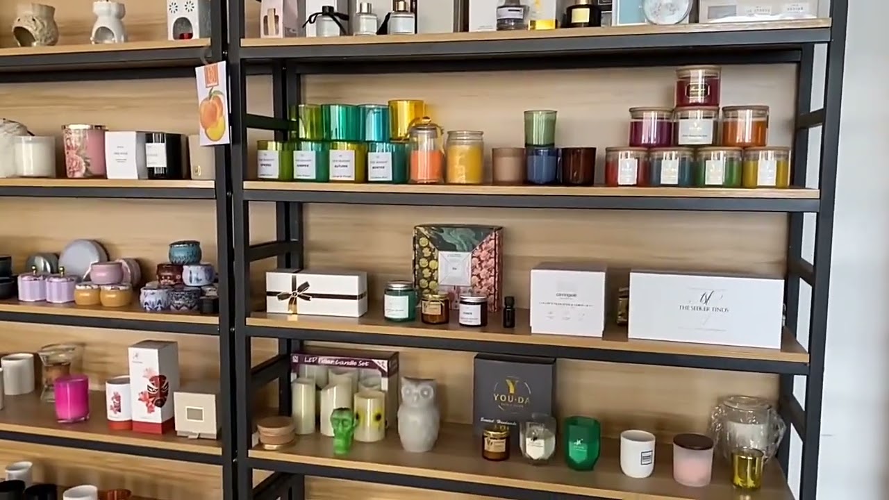 Handmade David Plaster Gypsum Fragrance Gardenia Scented Candle For Christmas