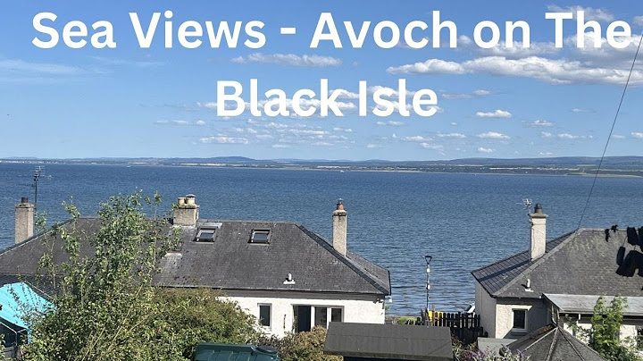 Two Bedrooms Plus Attic Room - Sea Views - Large Garden - Black Isle Village - £185k