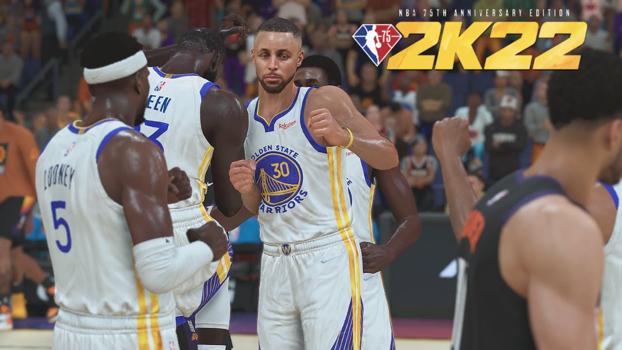 NBA 75th Season | Golden State Warriors vs Phoenix Suns | NBA 2K22 Current Gen Realistic Gameplay