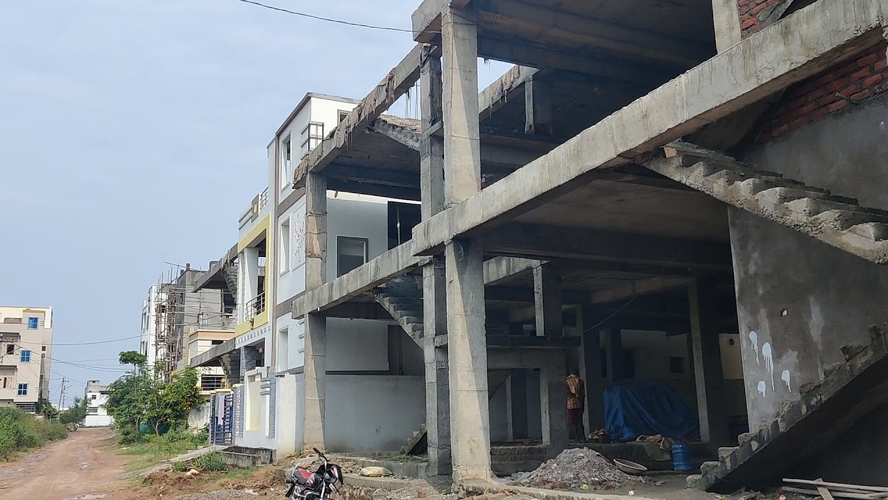 House for sale in amma garden Mancherial at 75L built with TATA iron