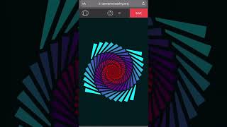 Simple art with open processing #CreativeTech #creativecoding