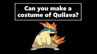 Yes or No: Making A Custom Quilava Pokemon Costume