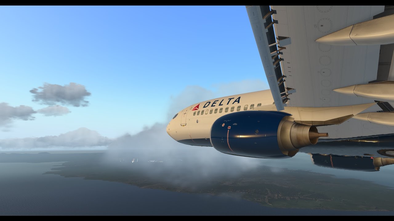 [HD] X Plane 11 / GTX 1080 / VIKINGS country...Landing at Keflavik