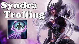Syndra W Trolling Experiment Patch 12.1 & 12.4