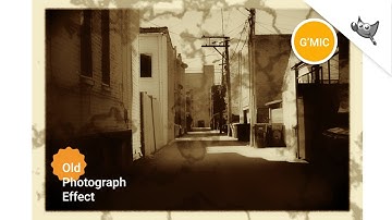 GIMP 3: How to create Old Photograph  effect. [G