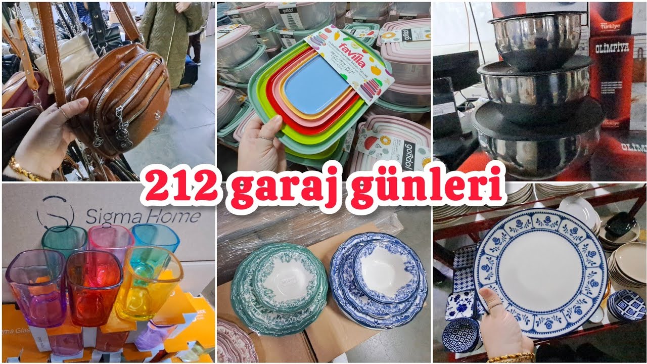 212 outlet garaj günleri başladı‼️ herşey aşırı uygun. Çeyiz alışverişi | çeyizlik ürünler 