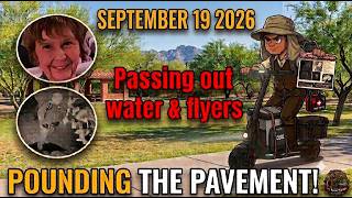 Scooter N The Streets - Flyers, Water, and Snacks for homeless | Flyers for porch guy