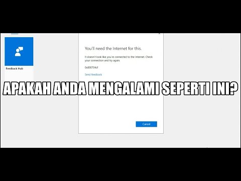 Mengatasi Network Error Code 0X800704CF - Windows 10 20H2