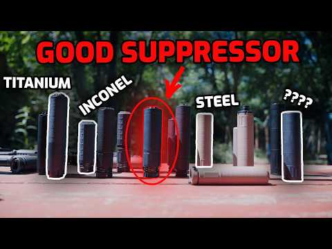 What Makes a Good Suppressor? - Titanium vs Steel vs Inconel