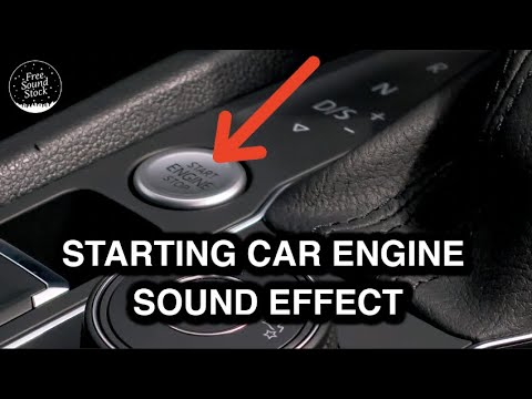 Starting Car Engine Sound Effect - YouTube