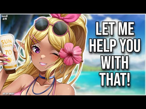 3DIO ASMR | Popular BFF Gets you Ready for the Beach 🏖️🩷 | Personal Attention Audio Roleplay