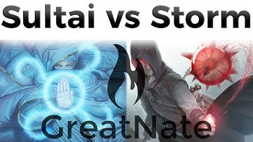 Sultai Eternal Command vs Storm - R5 - Modern MTG