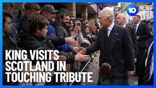 King Charles III Makes First Public Appearance Since Queen's Mourning Period | 10 News First