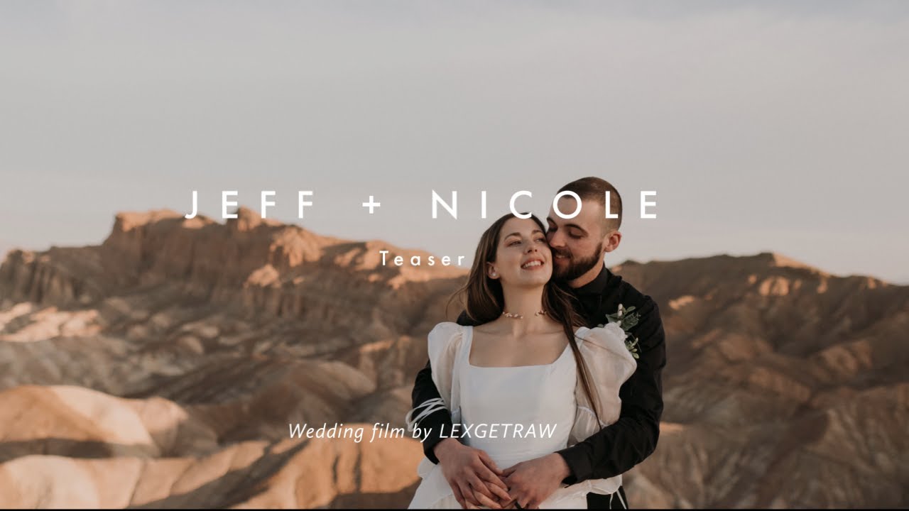 Jeff + Nicole | Death Valley Elopement Teaser - LexGetRAW