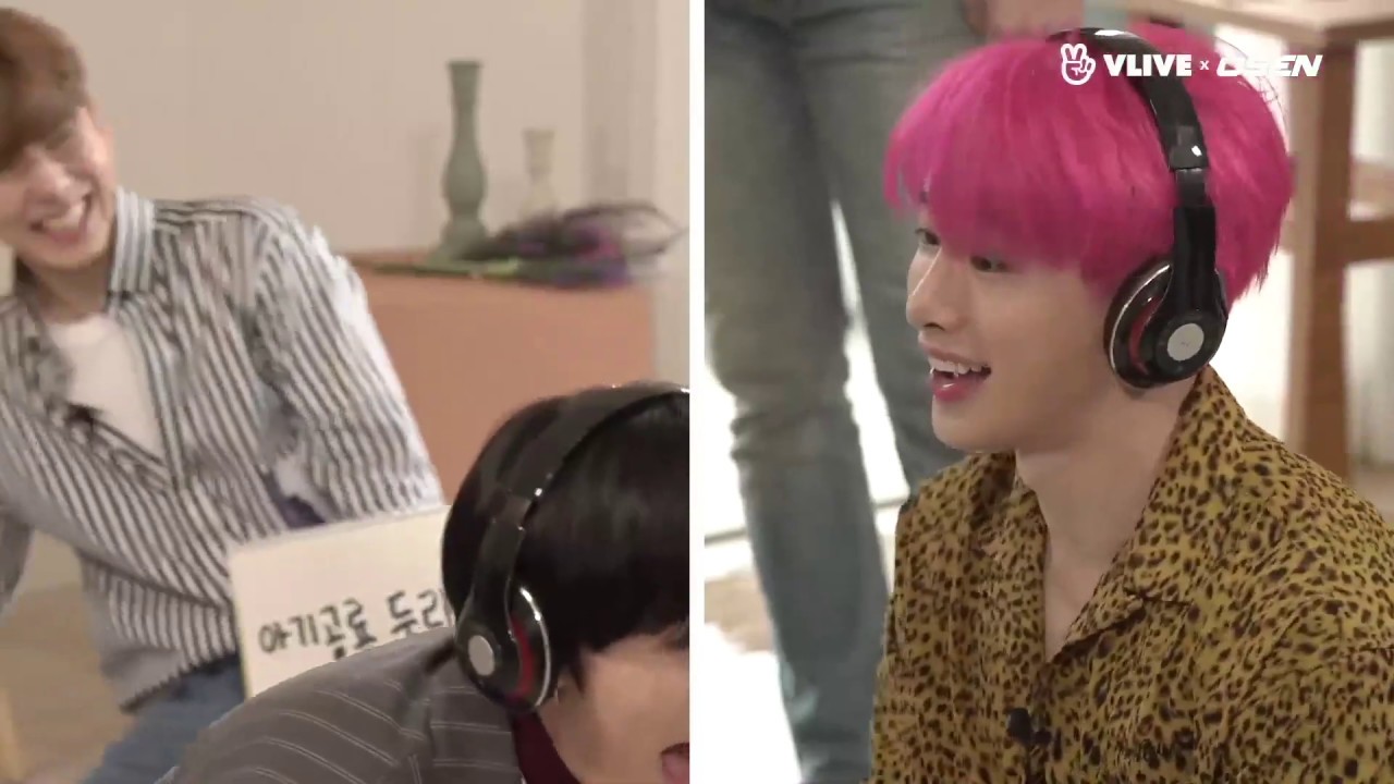 [몬스타엑스] 고요속의 외침 게임하는 원호 민혁팀