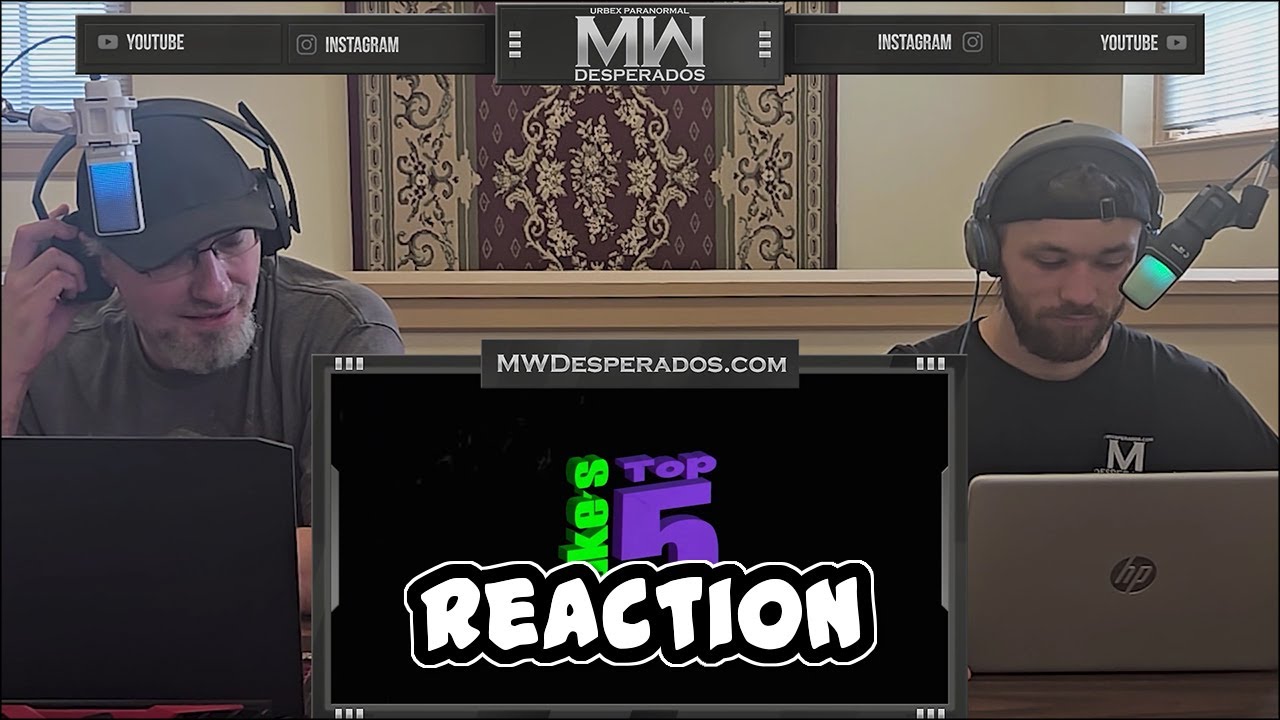 Reaction! - Nuke's Top 5 - Top 10 Ghost Videos That SCREAM at YOU From your NIGHTMARES