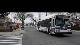Details Williams Avenue-bound Orion VII CNG (7670) B103 bus at Avenue M/East 99th Street Guide